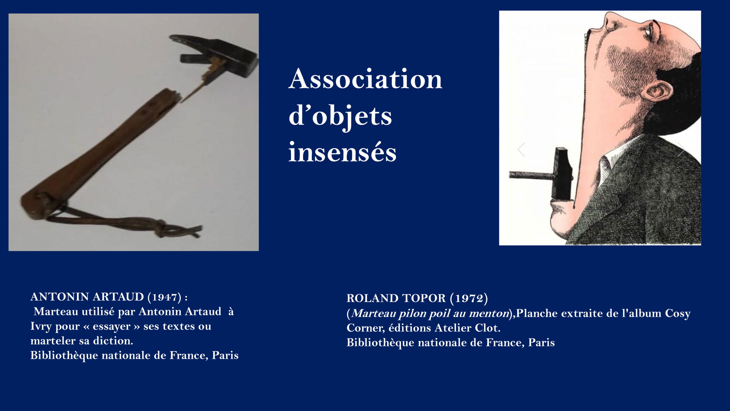 Rubrique objets insensés